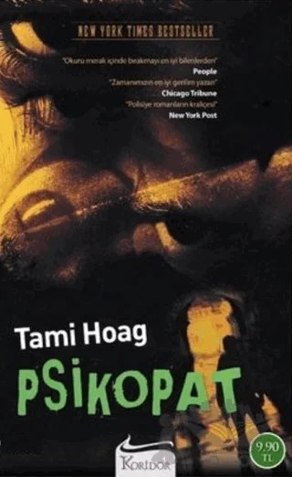 Psikopat – Tami Hoag – Koridor Yayıncılık kitap kapağı