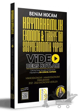 Kaymakamlık Video Ders Notları – Kolektif – Benim Hocam Yayınları kitap kapağı