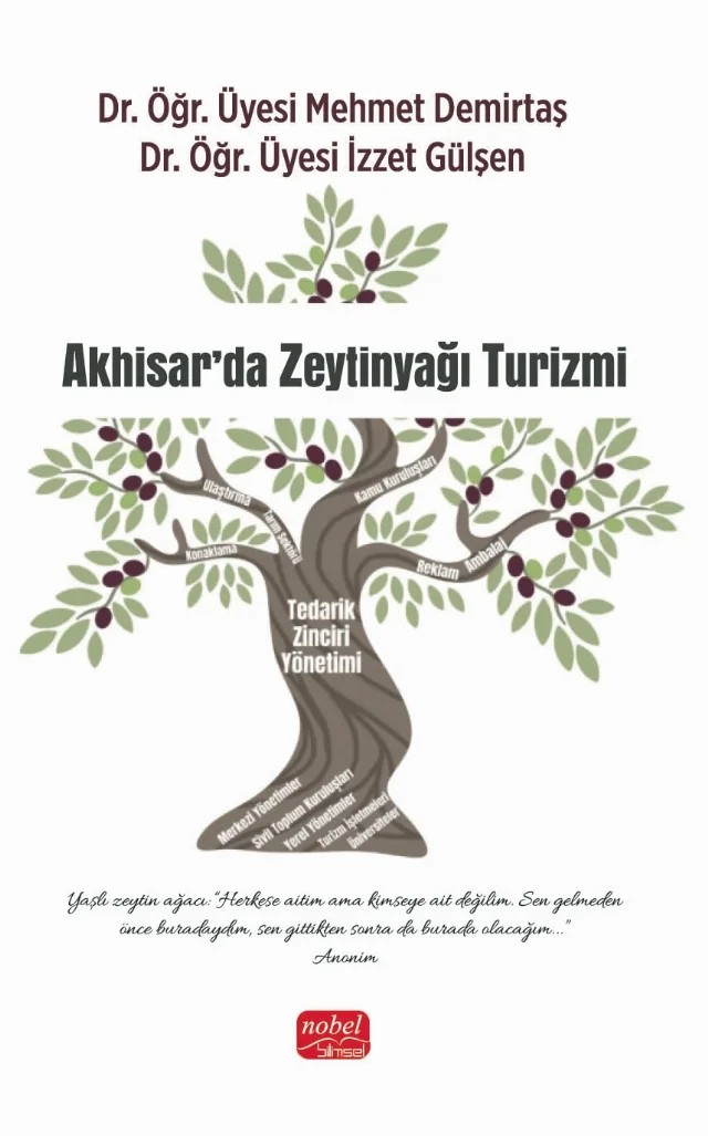 Akhisar’da Zeytinyağı Turizmi – Mehmet Demirtaş, İzzet Gülşen – Nobel Bilimsel Eserler kitap kapağı