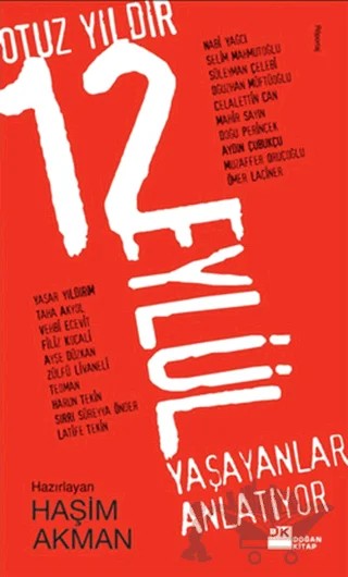 Otuz Yıldır 12 Eylül – Kolektif – Doğan Kitap kitap kapağı