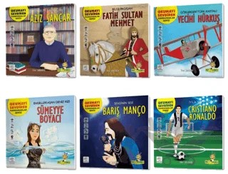 Çocuklara Okumayı Sevdiren Kahramanlar Seti (6-12 Yaş) – Kolektif – Yükselen Zeka Yayınları kitap kapağı