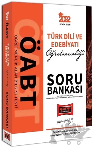 2022 ÖABT Türk Dili ve Edebiyatı Öğretmenliği Soru Bankası – Kolektif – Yargı Yayınevi kitap kapağı