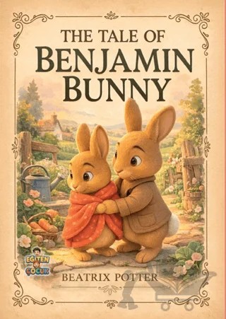 The Tale of Benjamin Bunny – Beatrix Potter – Eğiten Kitap kitap kapağı