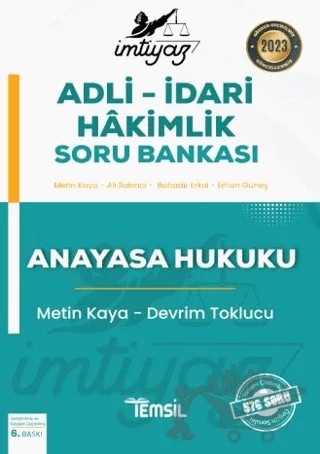 İmtiyaz Anayasa Hukuku Soru Bankası – Kolektif – Temsil Kitap kitap kapağı