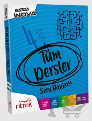 4. Sınıf - Tüm Dersler - Ultra İnova Soru Bankası – Kolektif – Ritmik Yayınları kitap kapağı