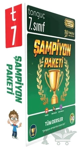 7. Sınıf Şampiyon Paketi – Kolektif – Tonguç Akademi kitap kapağı