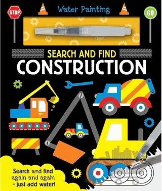 Water Painting - Search and Find Construction – Georgie Taylor – IMAGINE THAT kitap kapağı