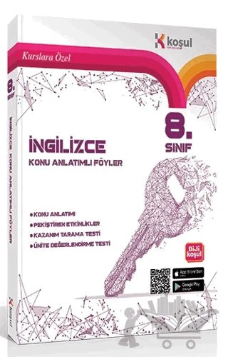8. Sınıf İngilizce Föy – Kolektif – Koşul Yayıncılık kitap kapağı