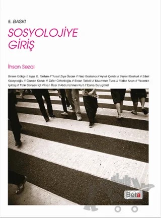 Sosyolojiye Giriş – İhsan Sezal – Beta Yayınevi kitap kapağı