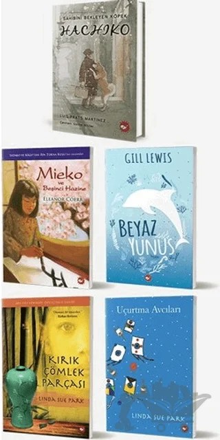 Okullarda Okutulan 6. Sınıf Kitap Seti (5 Kitap Takım) – Eleanor Estes, Gill Lewis, Linda Sue Park, Luis Prats Martinez – Beyaz Balina Yayınları kitap kapağı
