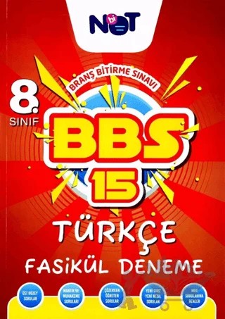8. Sınıf Türkçe BBS 15 Fasikül Deneme – Kolektif – Bi Not Yayınları kitap kapağı