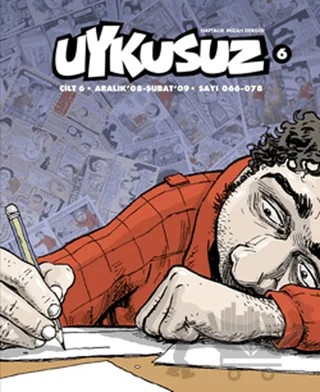 Uykusuz Haftalık Mizah Dergisi Cilt: 6 Sayı: 066-078 – Mürekkep Basın Yayın kitap kapağı