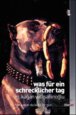 Was Für Ein Schreklicher – Kağan Will Şahinoğlu – Fihrist Kitap kitap kapağı
