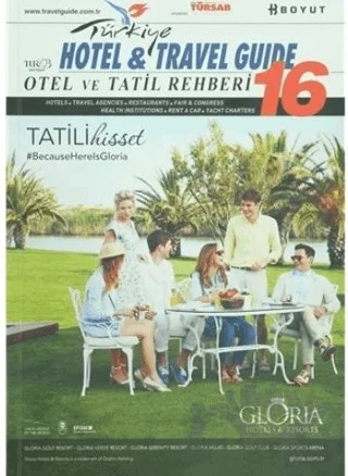 2016 Türkiye Otel ve Tatil Rehberi - 16 Hotel and Travel Guide – Kolektif – Boyut Yayın Grubu kitap kapağı