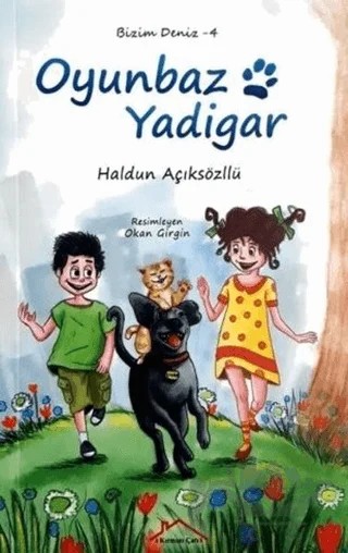 Bizim Deniz 4 - Oyunbaz Yadigar – Haldun Açıksözlü – Kırmızı Çatı Yayınları kitap kapağı