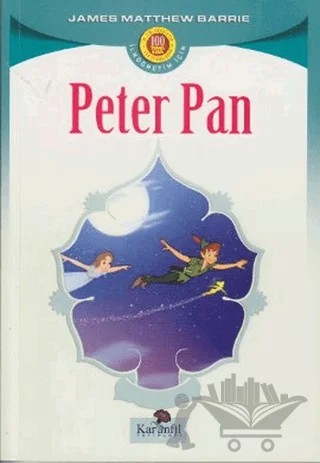 Peter Pan – James Matthew Barrie – Karanfil Yayınları kitap kapağı