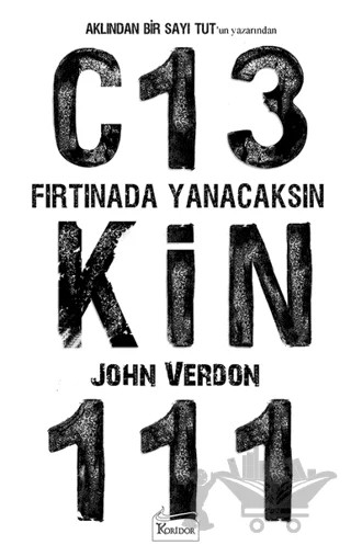 Fırtınada Yanacaksın – John Verdon – Koridor Yayıncılık kitap kapağı