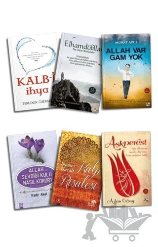 Tasavvuf Seti (6 Kitap Takım) – Adem Özbay, Ferudun Özdemir, İmam-ı Gazali, Kadir Akel, Murat Avcı, Nurhayat Şuara Şenbalkan – Az Kitap kitap kapağı