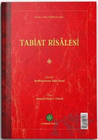 Tabiat Risalesi (Mukayeseli) – Bediüzzaman Said Nursi – Altınbaşak Neşriyat kitap kapağı