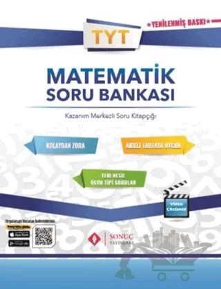 2019 - 2020 TYT Matematik Soru Bankası – Kolektif – Sonuç Yayınları kitap kapağı
