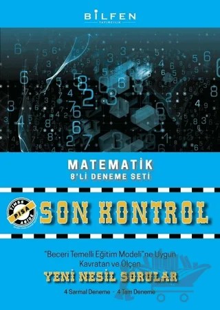 8. Sınıf Matematik Son Kontrol 8'li Deneme Seti – Kolektif – Bilfen Yayıncılık kitap kapağı