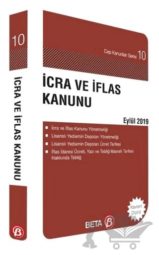 İcra ve İflas Kanunu Eylül 2019 – Celal Ülgen – Beta Yayınevi kitap kapağı