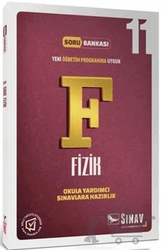 11. Sınıf Fizik Soru Bankası – Kolektif – Sınav Yayınları kitap kapağı