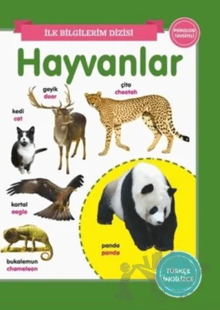 Hayvanlar - İlk Bilgilerim Dizisi – Kolektif – 0-6 Yaş Yayınları kitap kapağı