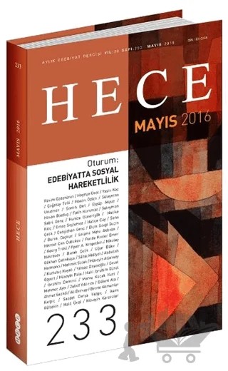 Hece Aylık Edebiyat Dergisi Sayı: 233 - Mayıs 2016 – Hece Dergisi kitap kapağı