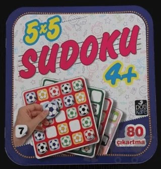 5x5 Sudoku 7 – Kolektif – Pötikare Yayıncılık kitap kapağı