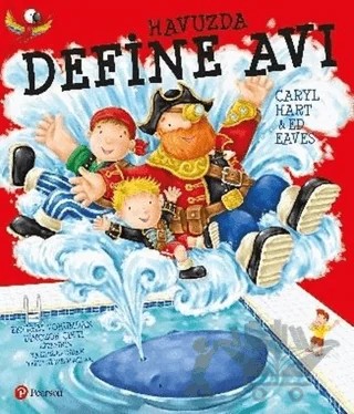 Havuzda Define Avı – Caryl Hart, Ed Eaves – Pearson Çocuk Kitapları kitap kapağı