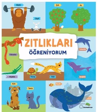 Zıtlıkları Öğreniyorum – Kolektif – Bookalemun Yayınevi kitap kapağı