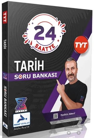 Tarihin Abesi Z Takımı TYT Tarih Video Soru Bankası – Kolektif – Paraf Yayınları kitap kapağı