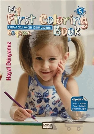 My First Coloring Book (5 Kitap Takım) – Kolektif – Kanaat Yayınları kitap kapağı