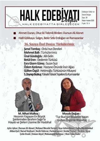 Halk Edebiyatı Dergisi Sayı: 36 Mayıs-Haziran 2020 – Halk Edebiyatı Dergisi Yayınları kitap kapağı
