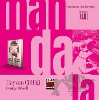 Mandala Dünyası - Hayvan Çiftliği – George Orwell – Elips Kitap kitap kapağı