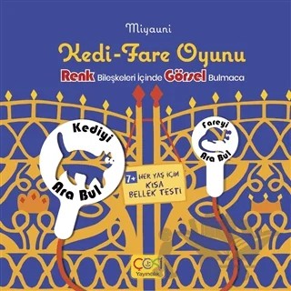 Kedi - Fare Oyunu – Miyauni – Çoki Yayınları kitap kapağı