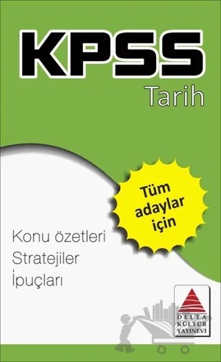 KPSS Tarih Strateji Kartları – İbrahim Kaygısız – Delta Kültür Yayınevi kitap kapağı