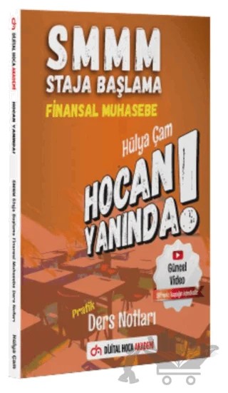 SMMM Staja Başlama Finansal Muhasebe Pratik Ders Notları – Kolektif – Dijital Hoca kitap kapağı
