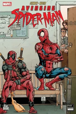 Avenging Spider - Man 4 – Zeb Wells – Marmara Çizgi kitap kapağı