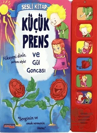 Küçük Prens ve Gül Goncası – Antoine de Saint-Exupery – Smarteach kitap kapağı