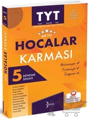 TYT En İyi Hocalar Karması 5 Deneme Sınavı – Kolektif – Bilinçsel Yayınları kitap kapağı