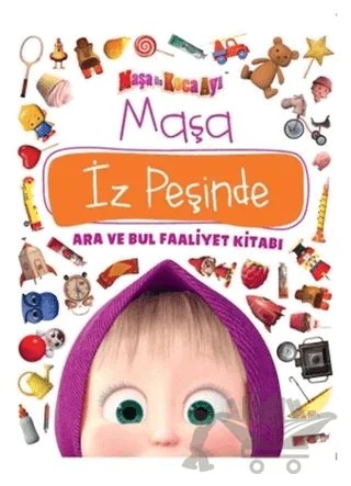 Maşa İle Koca Ayı - Maşa İz Peşinde – Kolektif – Doğan Egmont Yayıncılık kitap kapağı