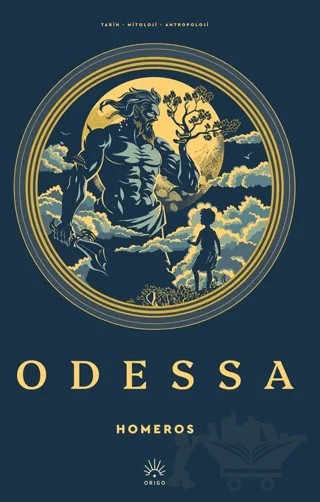 Odessa – Homeros – Origo Yayınevi kitap kapağı