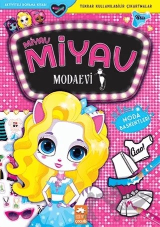 Miyav Miyav Modaevi - Moda Başkentleri – Zivile Agurkyte – Eksik Parça Yayınları kitap kapağı