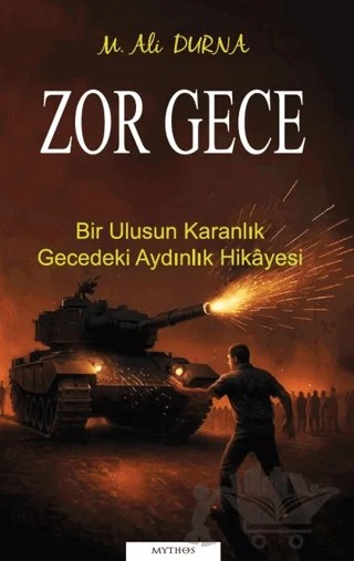 Zor Gece – M. Ali Durna – Mythos Kitap kitap kapağı