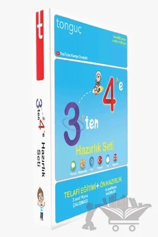 3'ten 4'e Hazırlık Seti – Kolektif – Tonguç Akademi kitap kapağı