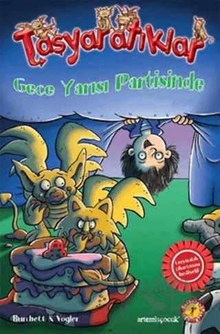 Taşyaratıklar 3 - Gece Yarısı Partisinde – David Dalton – Artemis Yayınları kitap kapağı