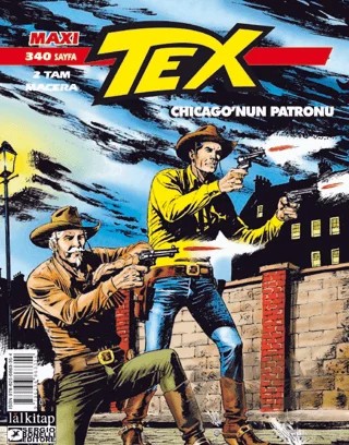 Tex Maxi Albüm 2 – Pasquale Ruju – Lal Kitap kitap kapağı