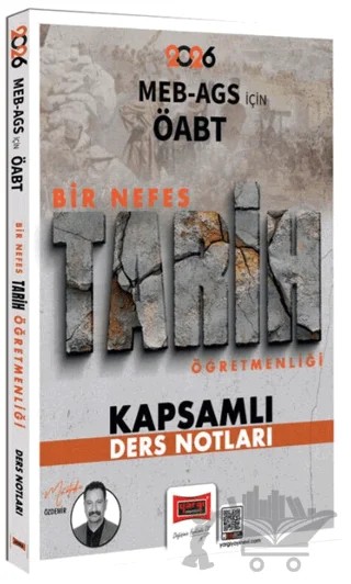 2026 MEB-AGS ÖABT Bir Nefes Tarih Öğretmenliği Kapsamlı Ders Notları – Mustafa Özdemir – Yargı Yayınevi kitap kapağı